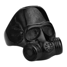 Load image into Gallery viewer, Skull Gas Mask Ring