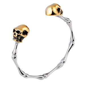 Gold Skull Bracelet