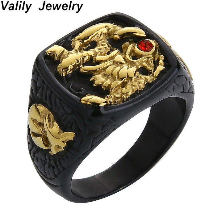 Gold Dragon Ring